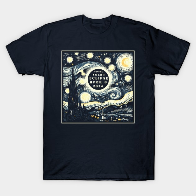 Total Solar Eclipse - April 8, 2024 T-Shirt by Trendsdk